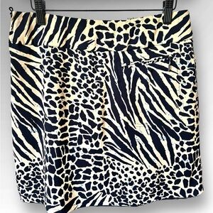 Ended
DKNY GOLF Animal Print Leopard Tiger Skort ~ Activewear.